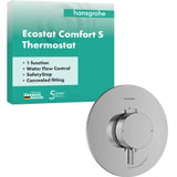 HANSGROHE HG Thermostat UP Ecostat Comfort S Fertigset 1 Verbraucher chrom  – 33714000