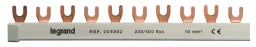 LEGRAND Gabelkammschiene, 3-polig, 1 m, 10 mm², für 3-polige LS-Schalter   – 004902