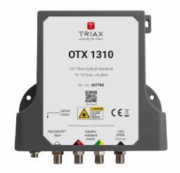 TRIAX OTX 1310 Kit, bestehend aus:opt. Sender OTX 1310 inkl. Spannungsversorgung + Wid  – 307785