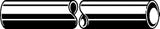 VIEGA Viega Rohr Sanpress 2205XL in 108,0x2,0mm Edelstahl (1.4521)   – 616 595