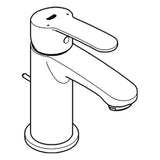 GROHE Grohe Eurostyle Cosmopolitan EH-Mischer Kartusche Zugstangen-Ablaufgrt. chrom   – 23 037 002