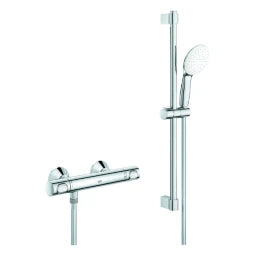 GROHE Grohe THM-Brausebatterie Grohtherm 500 34796_1 mit Brausegarnitur 600mm chrom  – 34 796 001