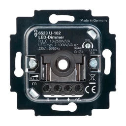 BUSCH-JAEGER LED Drehdimmer RLC, 2-100 W Unterputz Einsatz   – 2CKA006512A0334