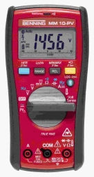 BENNING Trms Digital-Multimeter 1500VAC 2000VDC 10A AC/DC Datalogger Bluetooth App HFR  – 044089