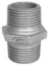 FISCHER GEORG FITTINGS Doppelnippel Fig. 280 3" schwarz   – 770280111
