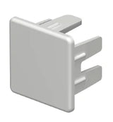 OBO Endstück 25x25mm Polyvinylchlorid reinwe iß RAL 9010  – 6193145