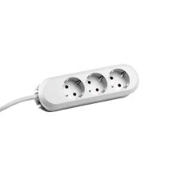 BACHMANN SMART Tischsteckdose 3-fach weiß 1,5m Zuleitung  – 388.270
