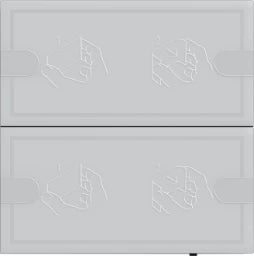 GIRA KNX Tastsens.4 Komfort 2f TS4 Anthrazit   – 5002028