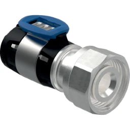 GEBERIT GE FlowFit Anschlussverschraubung SiBr d16mm EuG3/4, vernickelt, f. EK, m UeWM   – 619.260.22.1