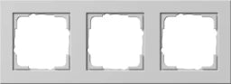 GIRA Abdeckrahmen 3f E2 Grau m   – 021337