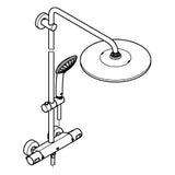 GROHE Grohe Duschsystem Euphoria 310 26075_1 Wandmontage THM CoolTouch chrom  – 26 075 001