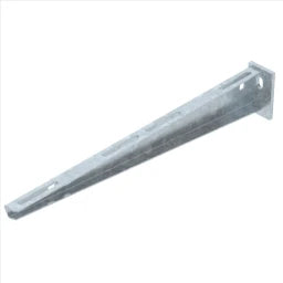 OBO Wand- und Stielausleger mit angeschweißt er Kopfplatte B410mm Stahl tauchfeuerver  – 6420745