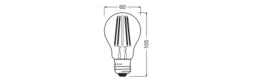 LEDVANCE LED CLASSIC A DIM P 11W 827 Clear E27  – 4099854060595