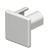 OBO Endstück 15x15mm Polyvinylchlorid reinwe iß RAL 9010  – 6193099