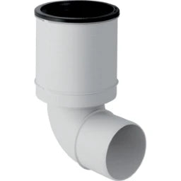 GEBERIT GE Silent-PP Anschlussbogen 87,5 Gr. d110mm, lang, fuer WC   – 390.593.11.1