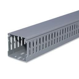 GGK Verdrahtungskanal 40x40 (H x B) PVC steingrau RAL 7030   – N1685