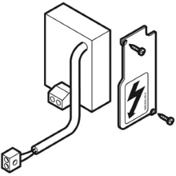 GEBERIT GE Netzteil, 230 V Urinal-Elektronik mit Abdeckung   – 243.009.00.1