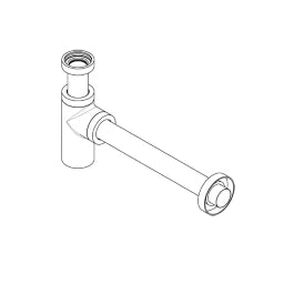 KLUDI Kludi Design-Flaschengeruchsverschluss 32mm chrom  – 1002005-00
