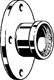 VIEGA Viega Flanschübergang mit SC Temponox XL 1759.1XL in 76,1mm Stahl nichtrostend  – 811 259