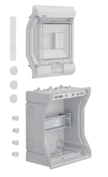 HAGER Kleinvert.,vector,APV,IP65,6PLE  – VE106D