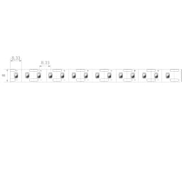 BILTON BL COR Pure Free LED-Strip  1350lm/m 24V DC 9,6W/m IP20 940 5m  – 171856_00