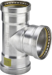 VIEGA Viega Sanpress Inox G XL T-Stück 0218XL 76,1 x 76,1 x 76,1 mm Edelstahl   – 578 213