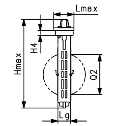 FISCHER GEORG Absperrklappe 565 PVDF/PA-GF d90 DN80 EPDM, Handhebel  – 199565002