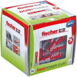 FISCHER DÜBEL Duopower 12 x 60 - VPE=25ST Duopower  – 538253