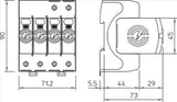 OBO SurgeController V20 dreipolig mit NPE 28 0V  – 5095253