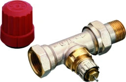DANFOSS Danfoss Ventilgehäuse RA-N 15 R 1/2, Durchgang, matt vernickelt   – 013G0034