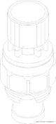 SASSERATH Syr Austauschpatrone 1/2-3/4 Syr für Syr SV-Typ 2115 6bar DN15 und DN20  – 2116.20.000