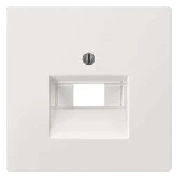 SIEMENS Zentralplatte UAE-Dosen 1fach und 2fach DELTA style, titanweiß   – 5TG1394