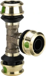 VIEGA Viega T-Stück mit SC Raxofix 5318 in 40x16x40mm Siliziumbronze   – 790 424