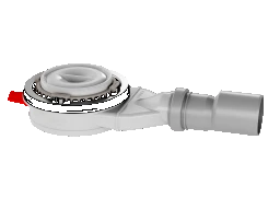 KALDEWEI Kaldewei DW-Ablaufgarnitur KA90,Mod.4104 flach,m. Haarfangsieb,Deckel chrom,  – 687772540999