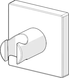 HANSA Hansa Designo Wandbrausehalter chrom   – 4444 0100