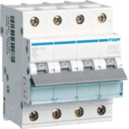 HAGER LS-Schalter 3P+N 6kA B-16A 4M  – MBN616