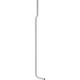GEBERIT GE Spuelbogen Set gekroepft hinten d32 mm, weiss   – 119.504.11.1