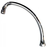 STROHM-MOFÉM ZRT. Teka Rohrauslauf 3/4" chrom, 130mm 18mm,flachdichtend  – 1004181