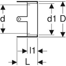 GEBERIT GE Rohrschott90 Plus DN 110 EN   – 348.303.00.1