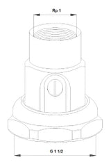 GRUNDFOS Garn.Grundfos Kugelventile   1" Kpl. 519806   – 519806