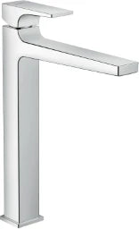 HANSGROHE HG Metropol Waschtischmischer 260 chrom mit Push-Open Ablaufgarnitur   – 32512000