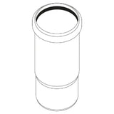 REHAU RAUPIANO PLUS Langmuffe DN 110  – 11215941001