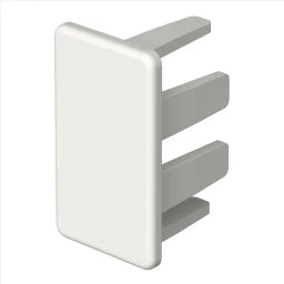 OBO Endstück 15x30mm Polyvinylchlorid reinwe iß RAL 9010  – 6193102