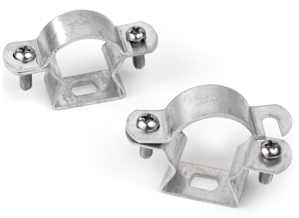 Aluminiumschelle 32 mm – für Alu-Rohrverlegung / Schelle / Abstandsschelle