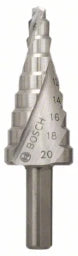 BOSCH POWER TOOLS Stufenbohrer HSS, 4 - 20 mm, 8 mm, 70,5 mm, 9 Stufen  – 2 608 597 519