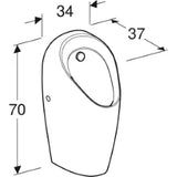 GEBERIT GE Urinal Selva fuer UP-Urinalsteuerung  – 116.080.00.1