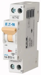 EATON LS-Schalter 6kA C 13A/1pol+N 1TE Schmalbauweise  – 263281