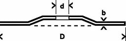 BOSCH POWER TOOLS PRO Metal Trennscheibe, 230 x 3 x 22.23  mm, gekröpft, oSa  – 2 608 600 226