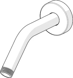HANSA Hansa Brausearm für Kopfbrausen chrom   – 5199 0200