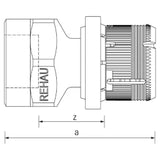 REHAU REHAU Übergang FASTLOC EX+ 16 - Rp 1/2  – 13706991001